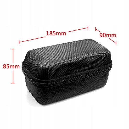 Sztywne Etui Pokrowiec EVA Głośnik MARSHALL EMBERTON I II CZARNY Marka bez marki