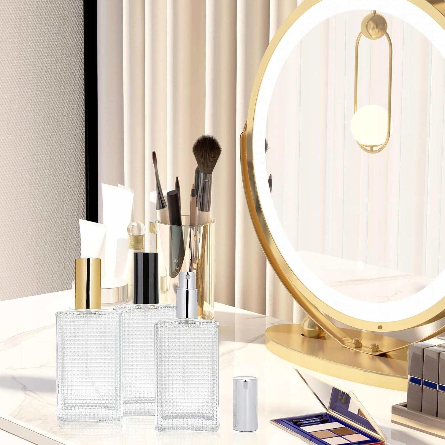 Xussmm Rozprašovače na parfémy sada 3 kusů 100 ml