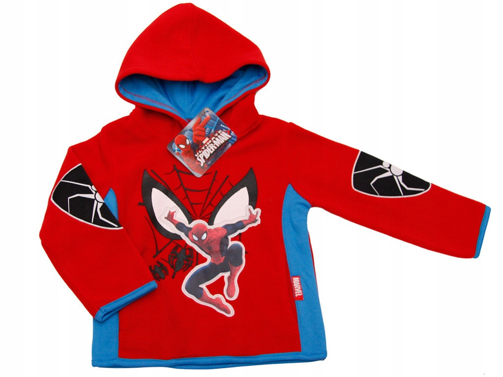 

Bluza z kapturem dla chłopca Spiderman Marvel 98