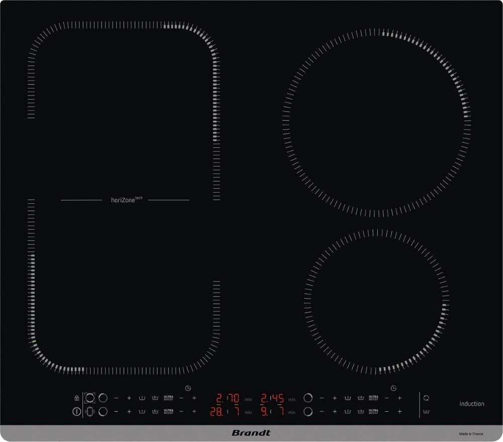 Zestaw BRANDT BOR7586BB BPI264HSB BLACK 100% Para Studio AGD Ekspert Serwis Zawartość zestawu piekarnik płyta indukcyjna