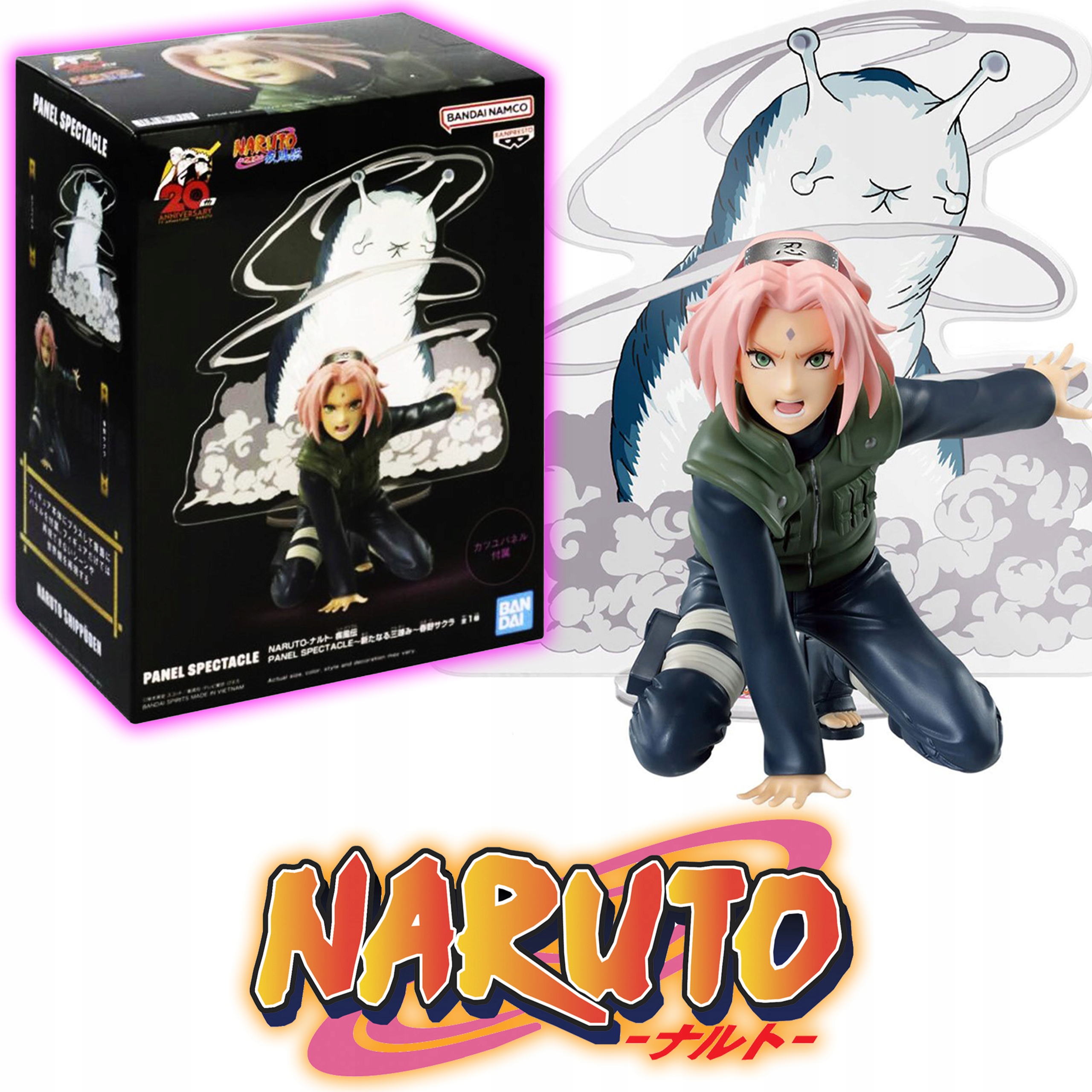 Figurka Sakura Haruno Naruto Shippuuden Anime Banpresto Licence 9 CM