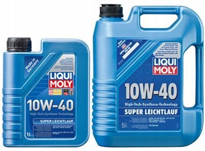 LIQUI MOLY SUPER LEICHTLAUF 10W40 A3/B4 6L