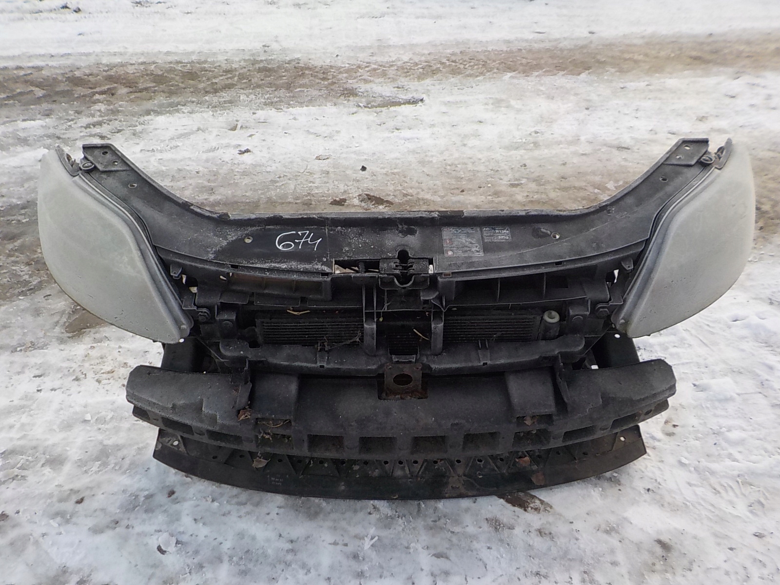 674 front body wall front VW GOLF V 5 plus 05-08R 1.4B