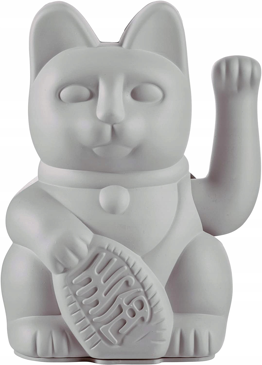 Kočka štěstí šedá Skvělá Figurka pro dítě od čtyř do osmi let