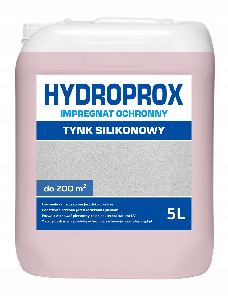 Hydroprox Impregnat Fasádní Omítka Silikonová 5L do 200 m2