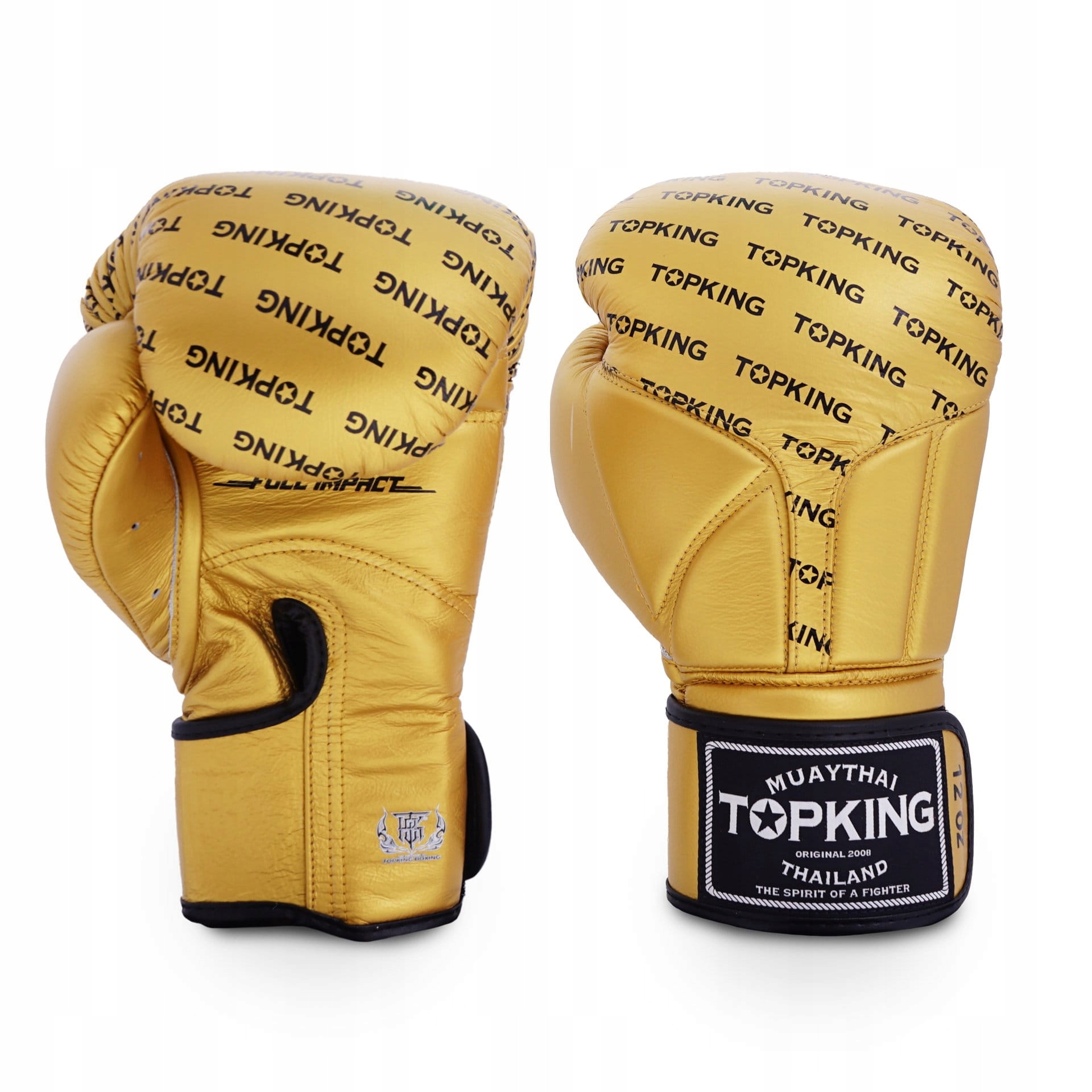 Boxerské Rukavice Top King Tkbgfi „full Impact“ (gd) zlaté 10oz