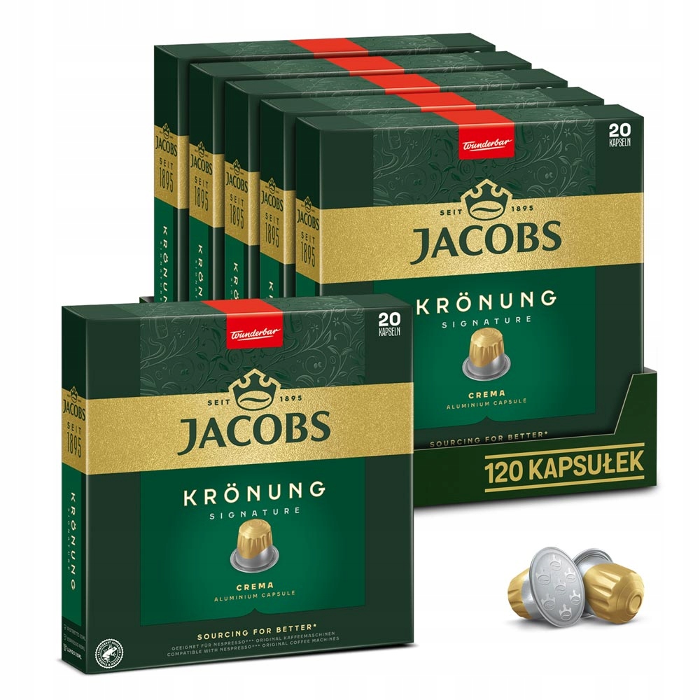 Kapsułki do Nespresso Jacobs Kronung Signature