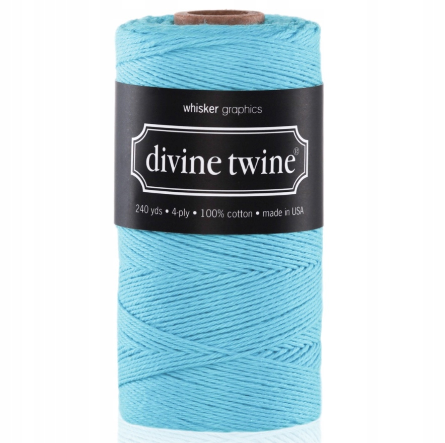 Sznurek Solid Blue Divine Twine 5m niebieski