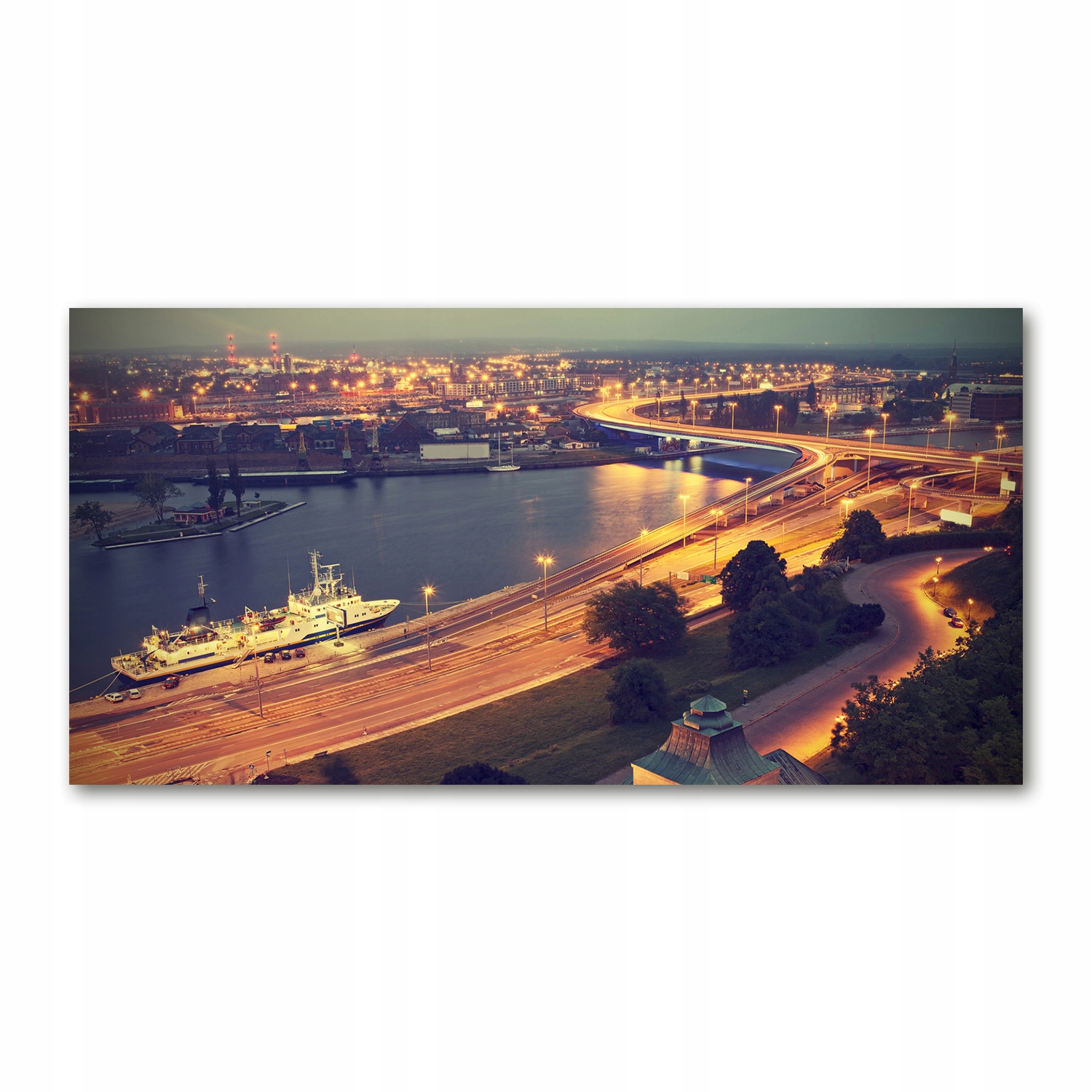 

Foto obraz akryl zdjęcie Szczecin Polska 120X60 cm