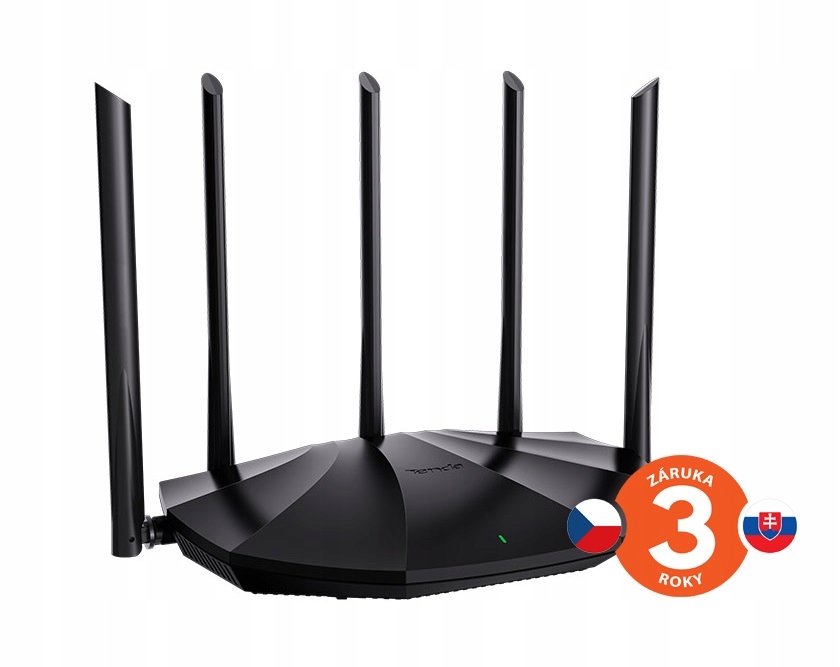 Tenda TX2 Pro AX1500 WiFi6 Router, 1x Gwan, 3x Glan, IPv6, 5x 6dBi anténa…