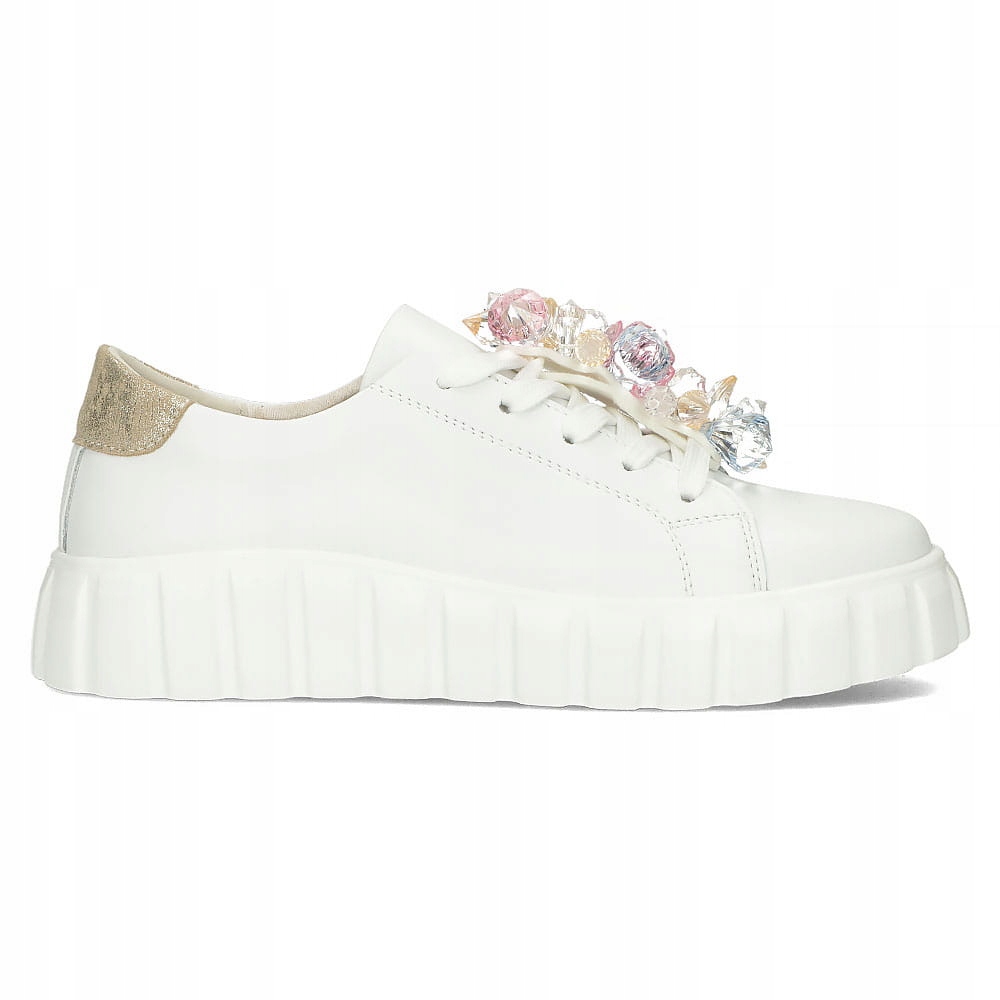 Sneakersy damskie FILIPPO 4534/23 WH BIAŁY DIAMNET