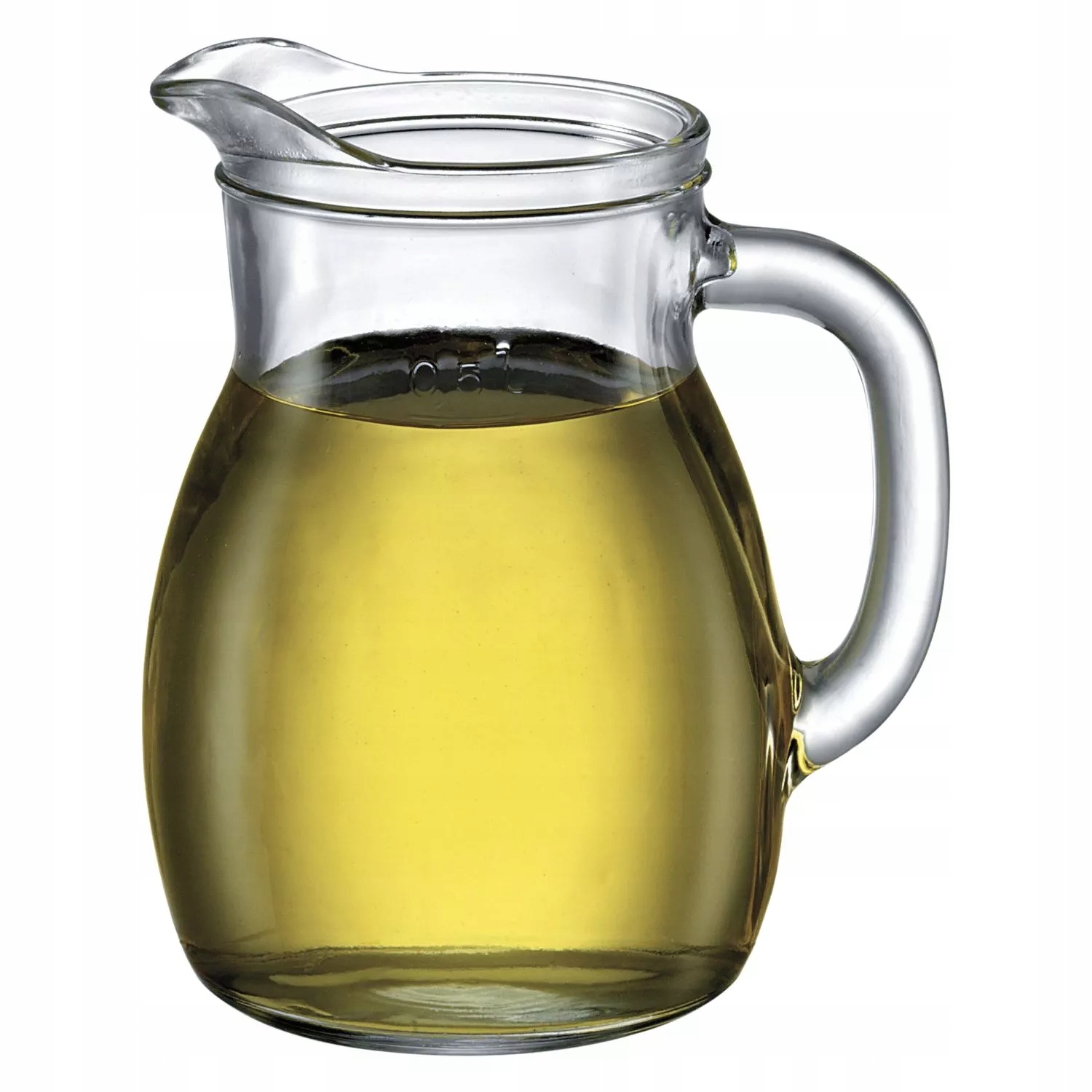 Bormioli Rocco Džbán skleněný Bistrot 500 ml cejch 1/2 l (12 ks)