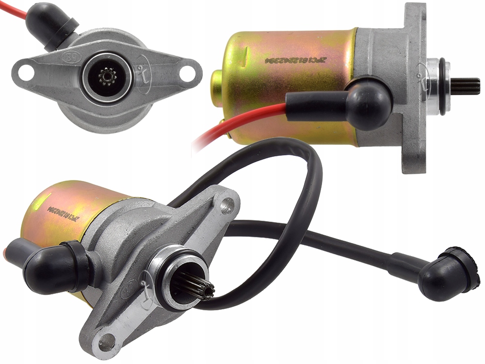 Rozrusznik Elektryczny Skuter 4T 139QMB 4T GY6 50 90 ccm 10 zębów