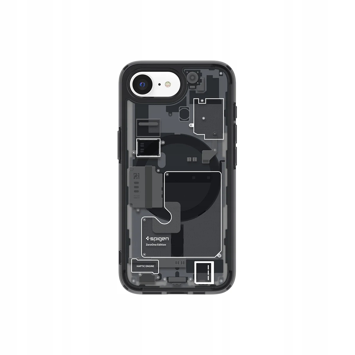 MagSafe kryt pro iPhone 16e Spigen Ultra Hybrid zero one black