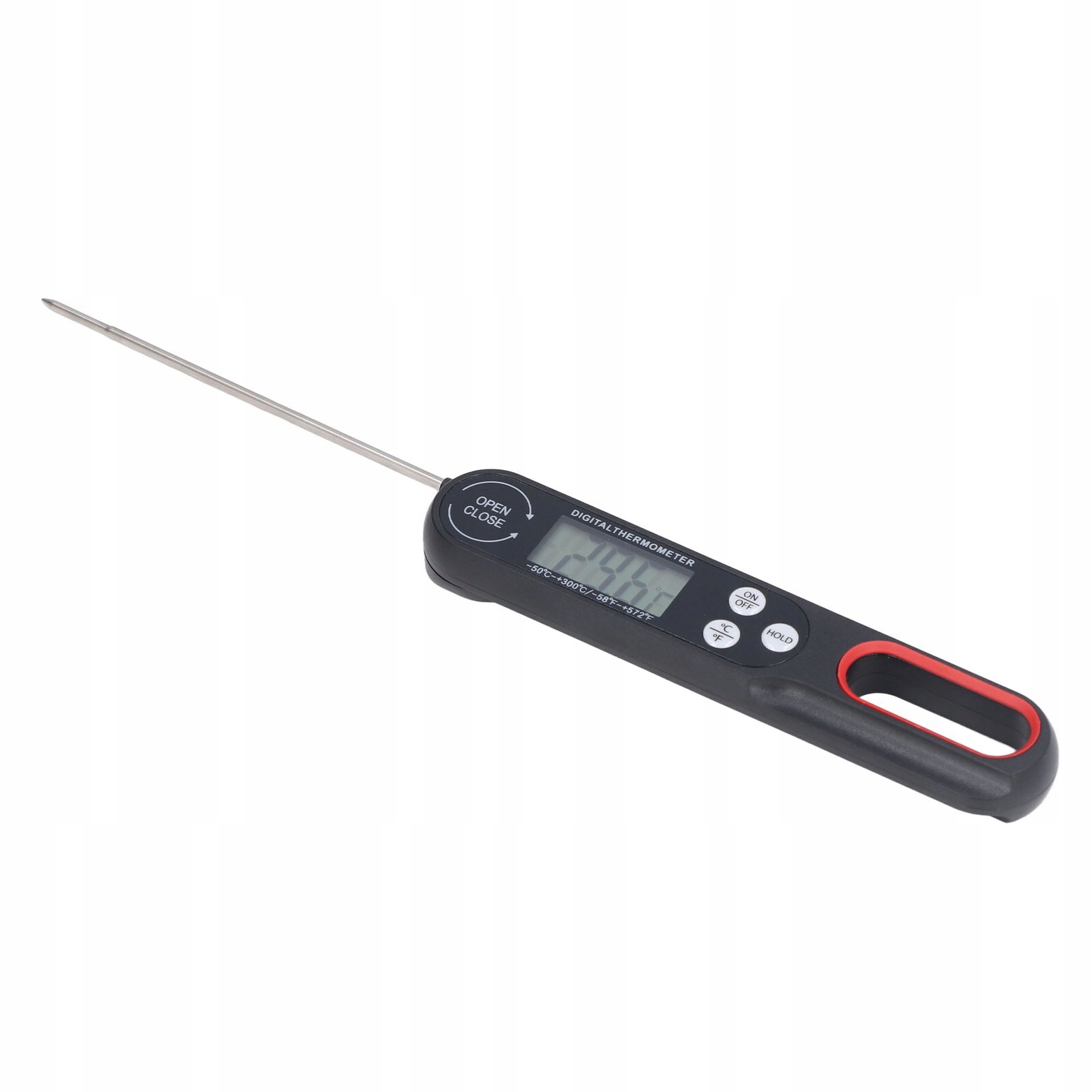 Digital Food Thermometer Foldable BBQ Cooking Thermometer with Battery Marka bez marki