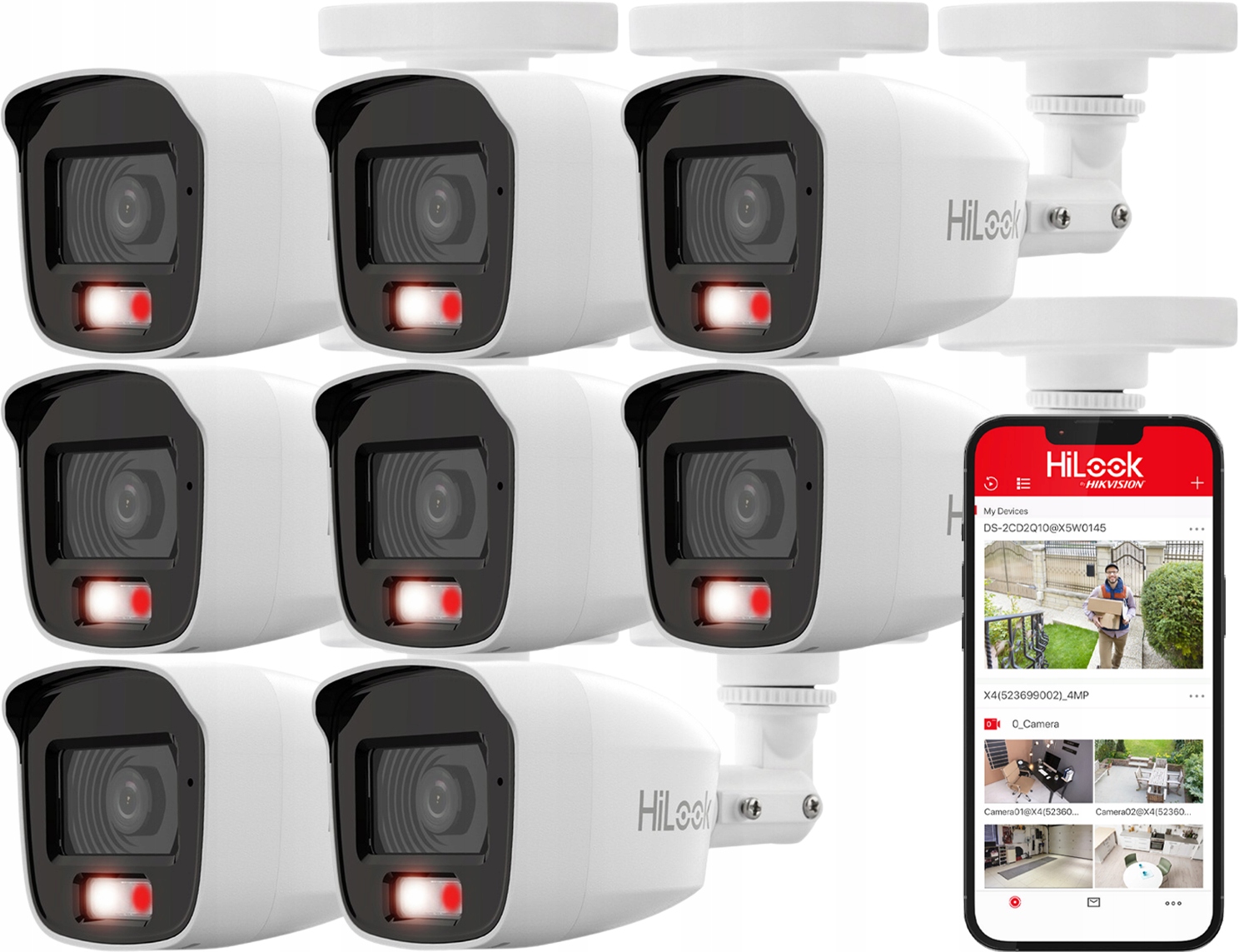 Kamera x8 Full Hd pre analógové monitorovanie Ahd HiLook TVICAM-B2M-20DL
