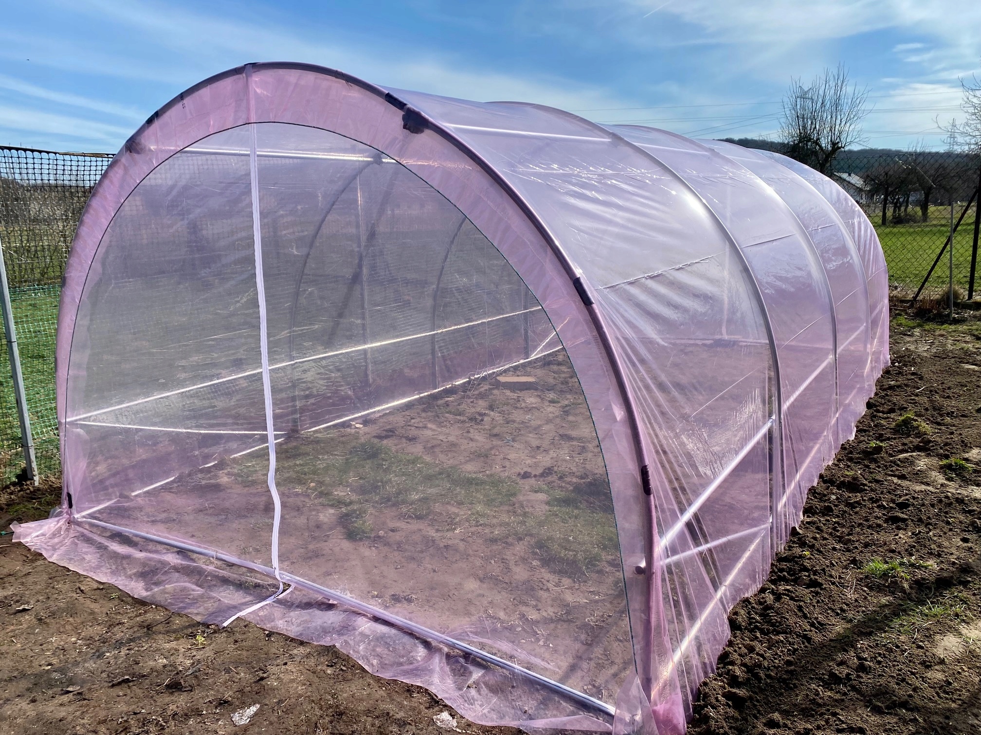 

Drzwi foliowe z zamkiem do tunelu 2,5m x 2,35m
