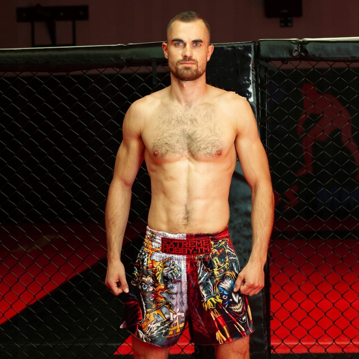 Spodenki EXTREME Hobby Muay Thai KILLER CARDS 2XL Marka Extreme Hobby