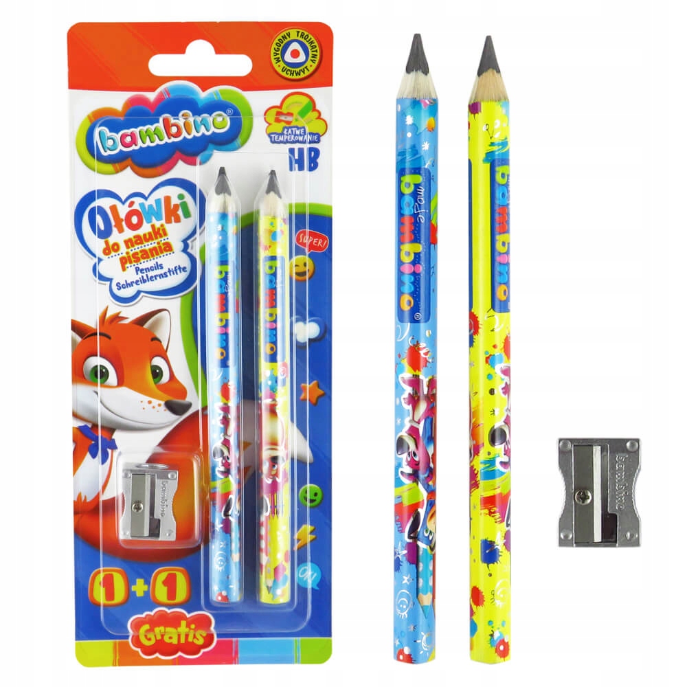 WYPRAWKA SZKOLNA DLA KLAS 0-3 BAMBINO 15 ELEMENTÓW Kolor Wielokolorowy