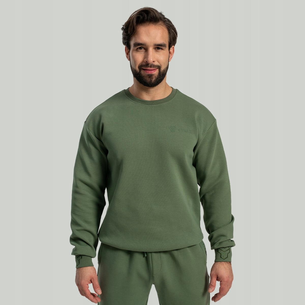 GymBeam Bluza Relaxed Cedar Green M