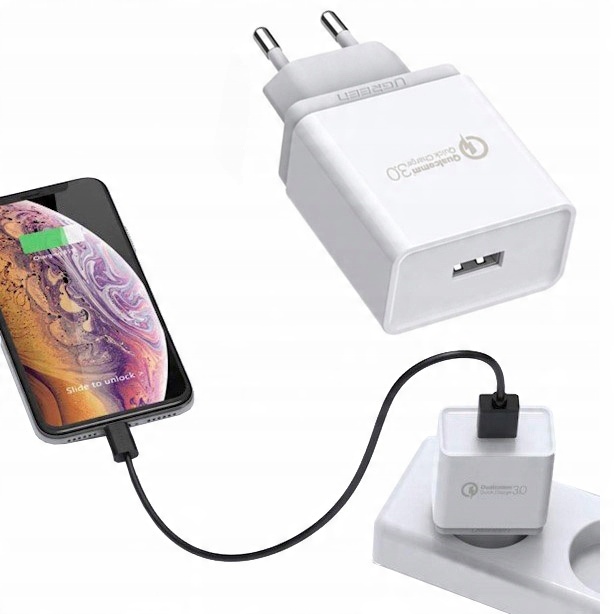 

Szybka ładowarka sieciowa do telefonu Ugreen Usb-a