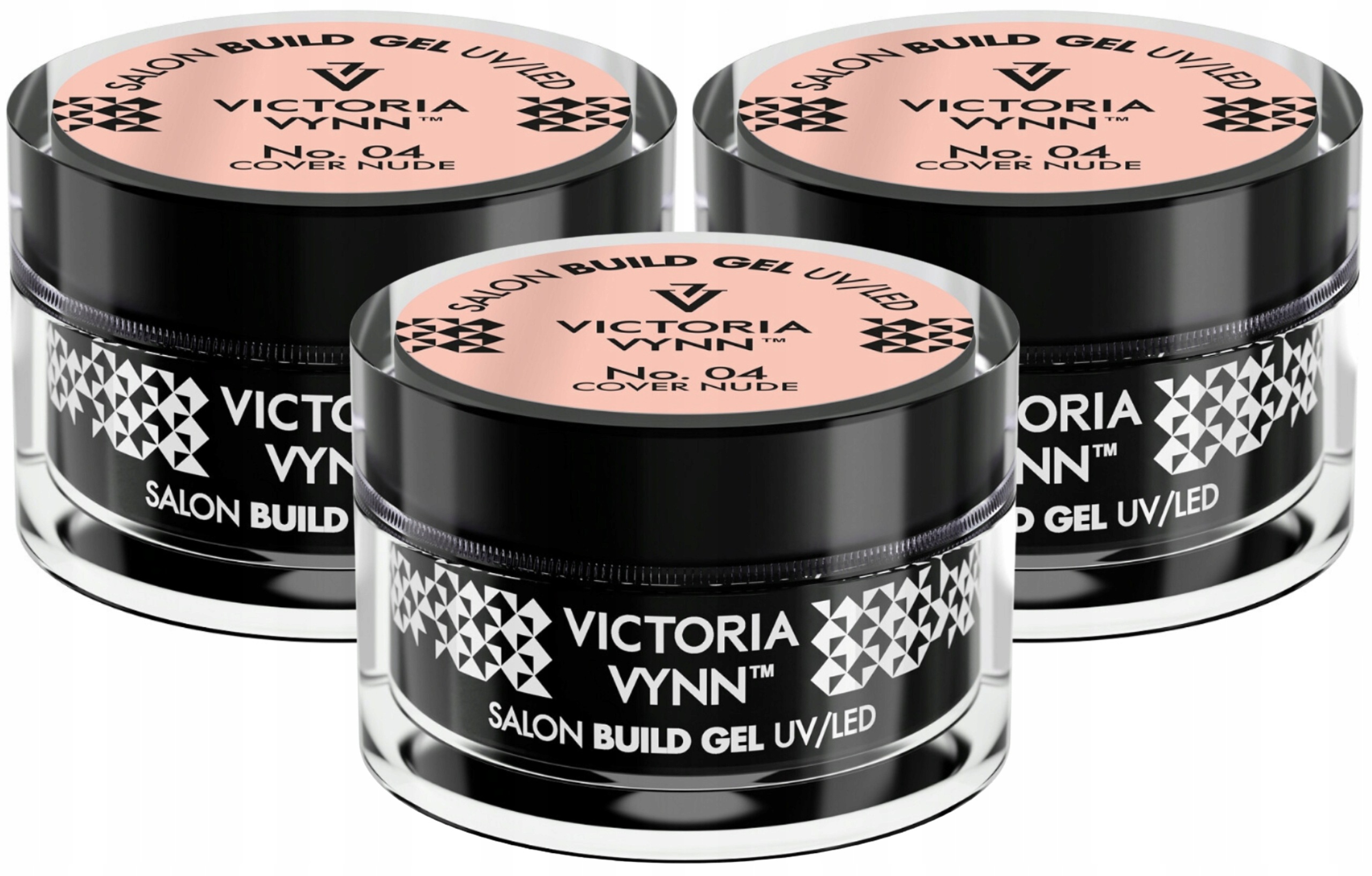3 x Victoria Vynn Stavební gel na nehty Build Gel Cover Nude 04 50 ml
