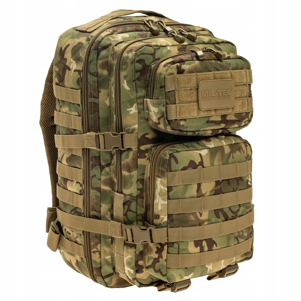 Batoh maskáčový Mil-Tec Large Assault Pack 36 l Arid MC Camo