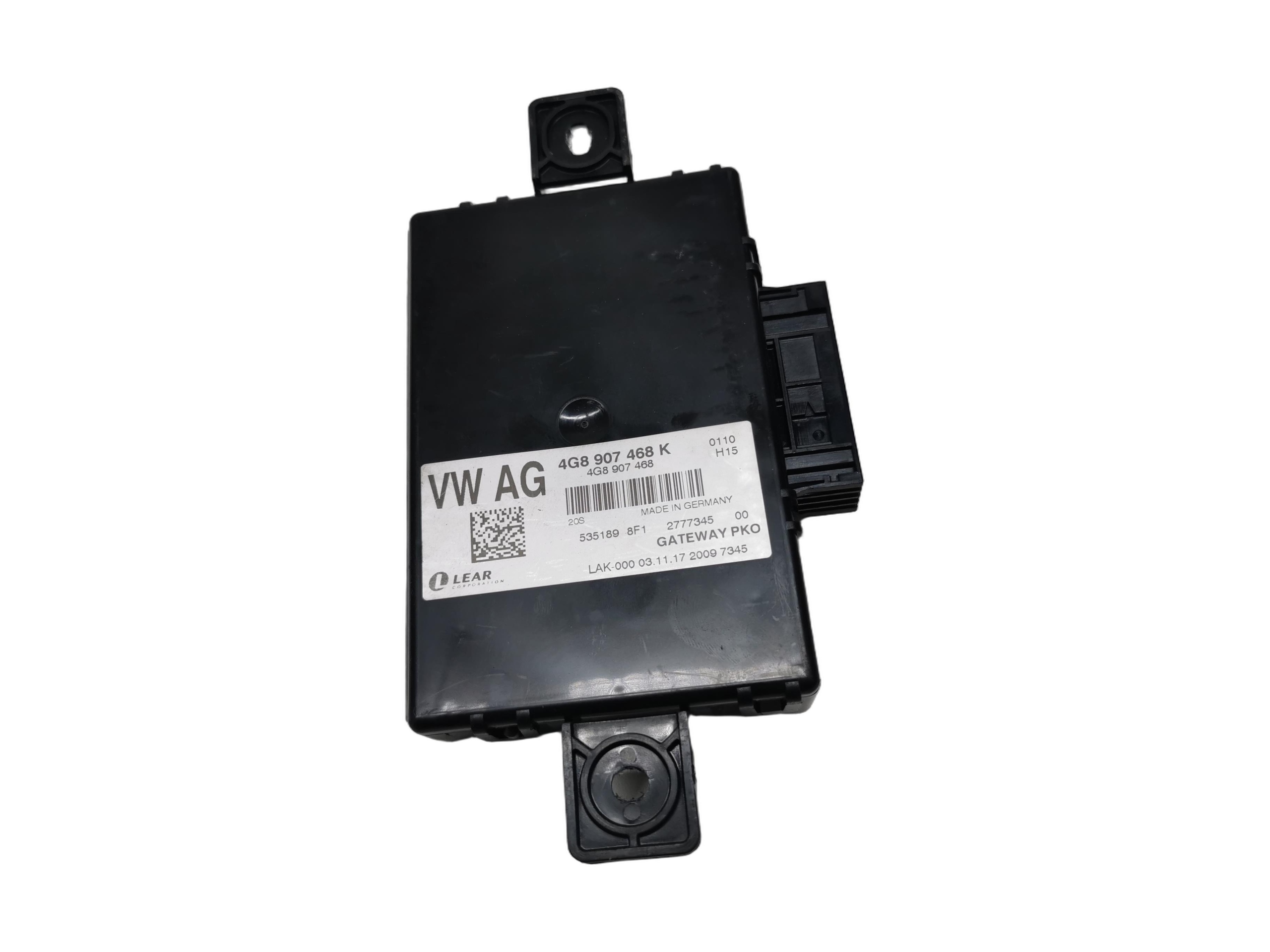 module control unit GATEWAY AUDI A7 S7 4G LIFT 2018 4G8907468K