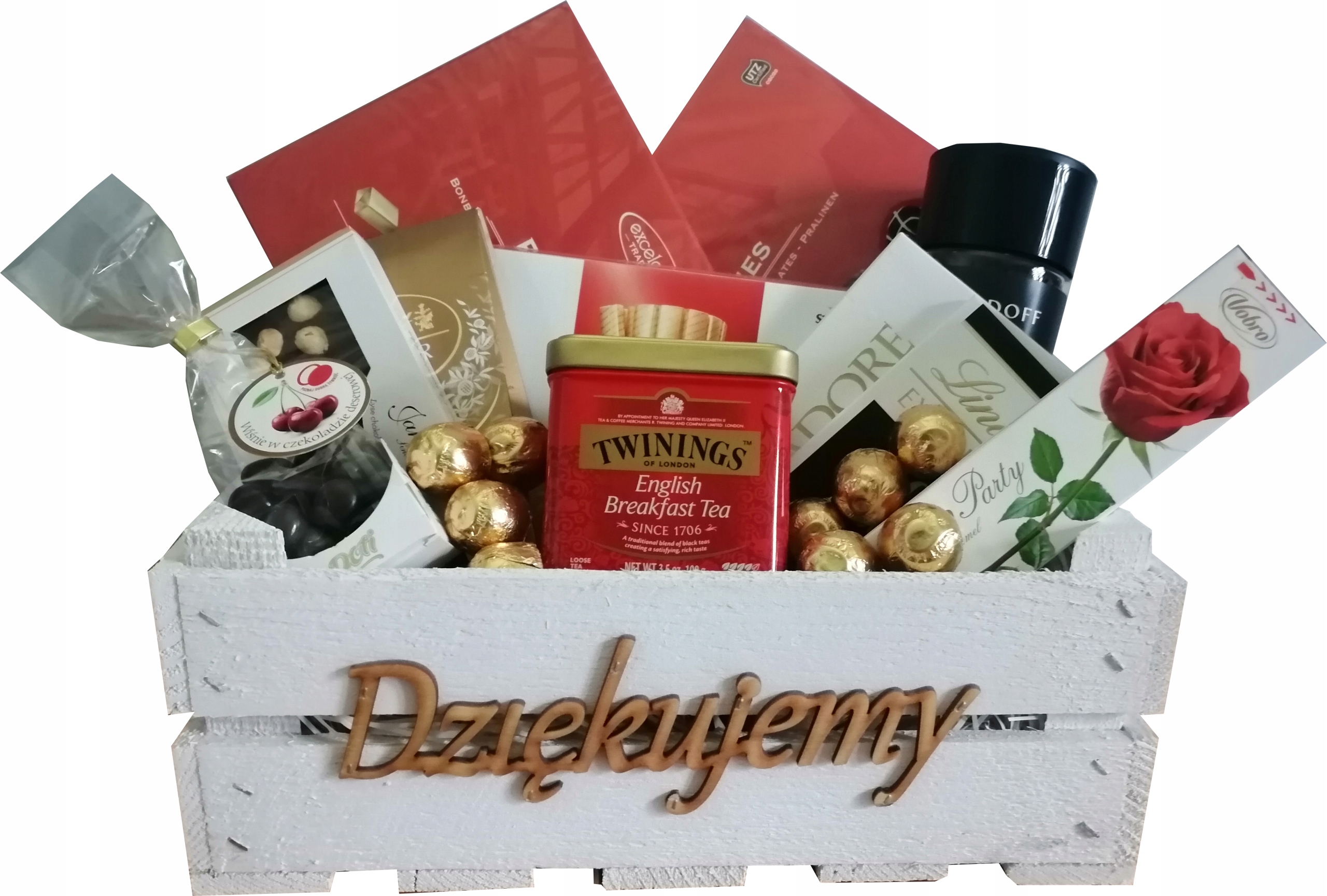 Kosz prezentowy, upominkowy, kosz słodyczy