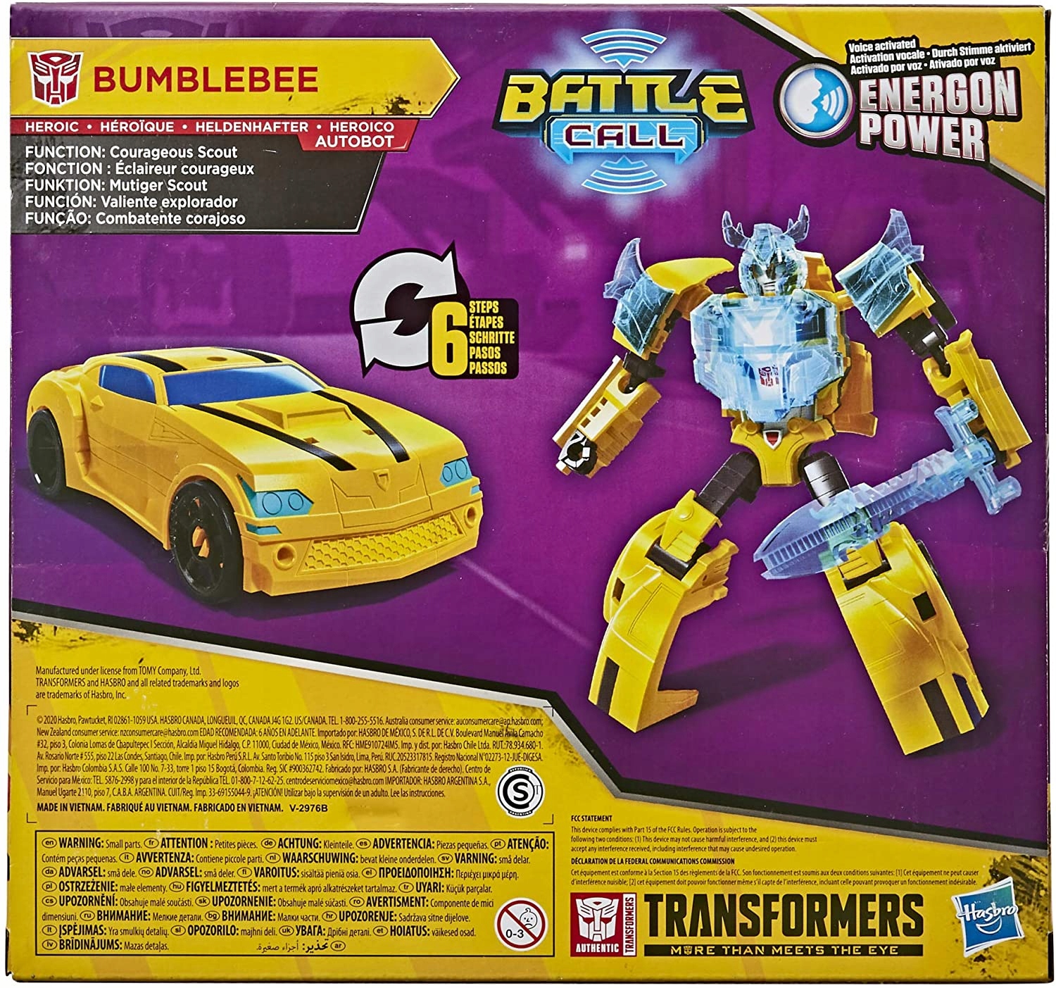 Transformers Bumblebee Cyberverse Adventures Battl Typ figurka