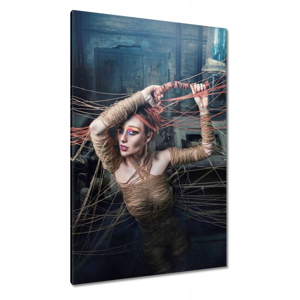 Obrazy 80x120 Pěkné ženy Kočky Babičky