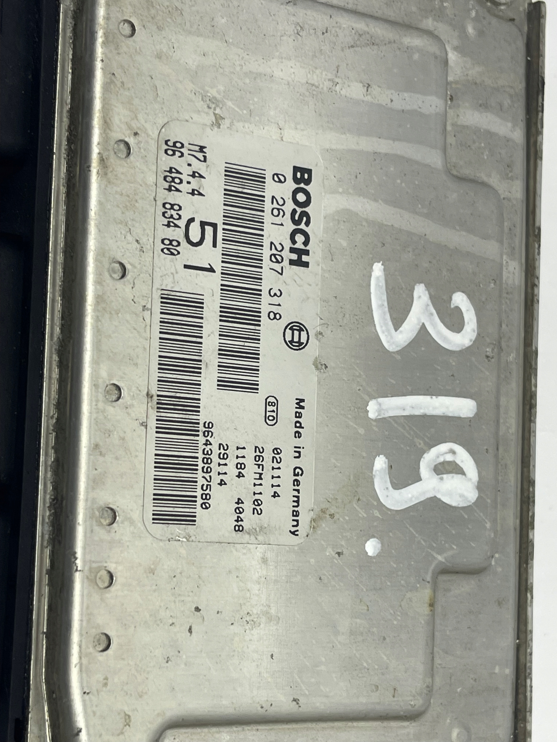 Bedienteil komputera Citroen OE 0261207318