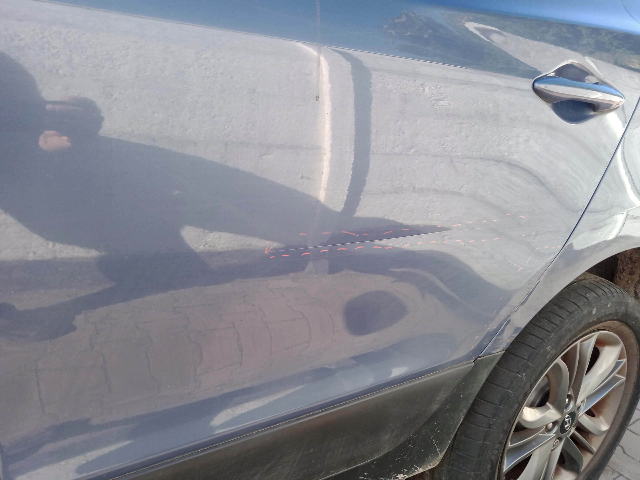 HYUNDAI IX35 LIFT Tür links heck WAE 2009