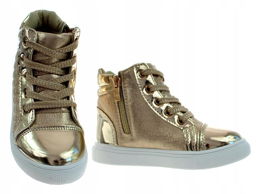 Botki na suwak dziecięce sortowe buty wysokie 5869 roz. 35 Rozmiar (new) 35