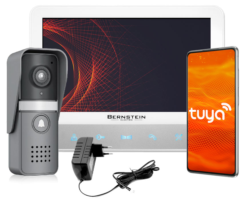 Wideodomofon Ip Wideo Domofon Wifi Videodomofon Furtka Brama App Tuya