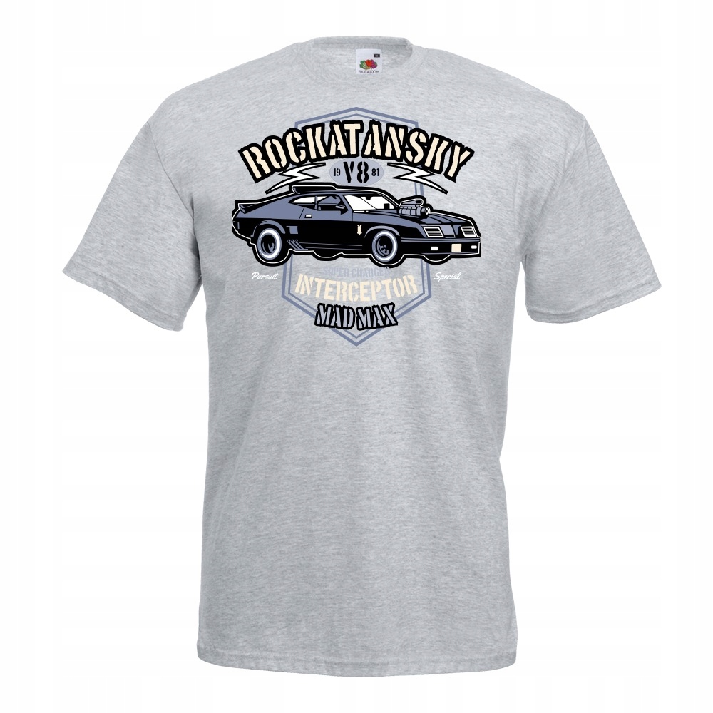 

Koszulka samochód auto rockatansky L szara