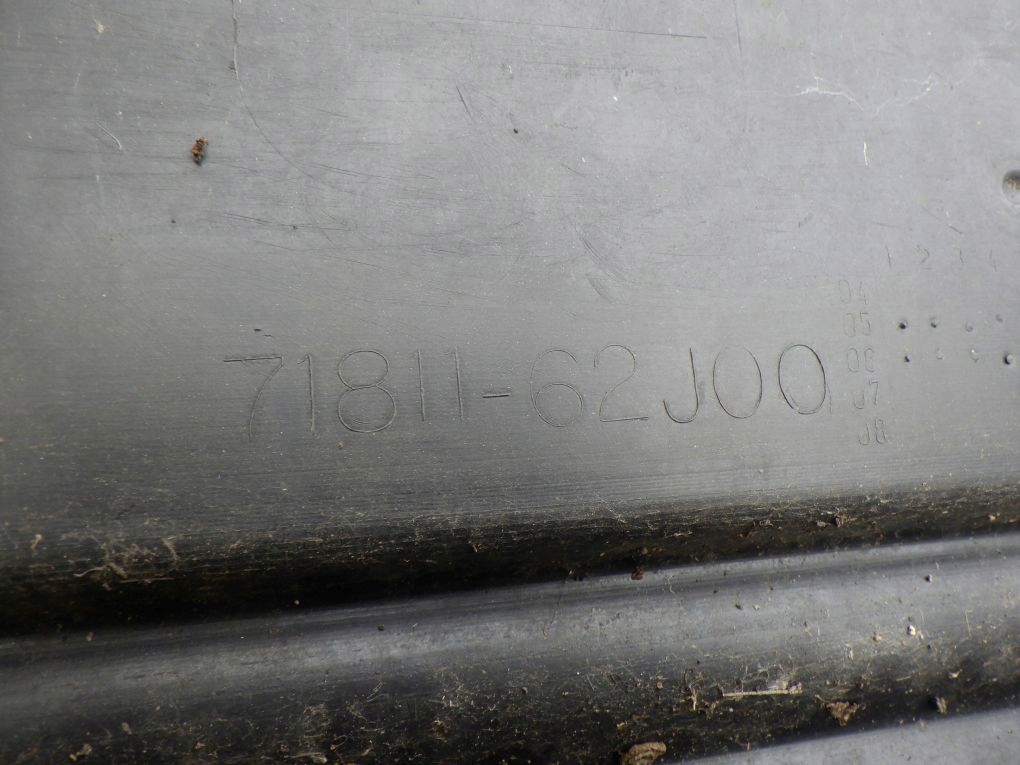 SUZUKI SWIFT MK6 06- bumper rear
