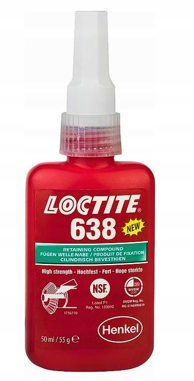 

Loctite 638 środek do łożysk i tulei 50 ml