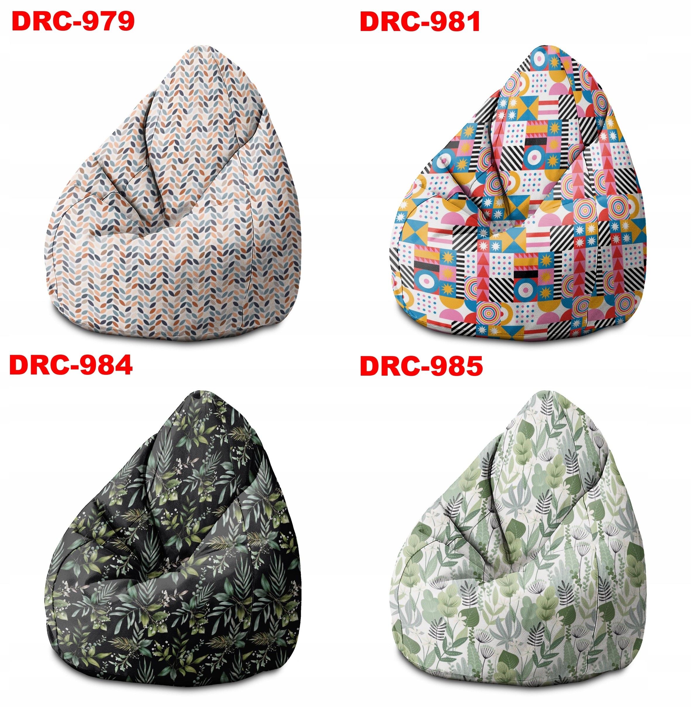 Pufa Worek Sako Grucha Vintage Terrazo Fotel do Salonu Sypialni Producent Marka DREAMROOTS