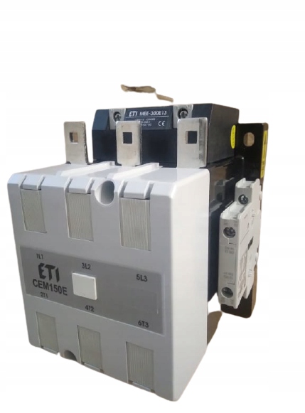 Stykač CEM150E 230VAC Eti 75KW 150A Nový