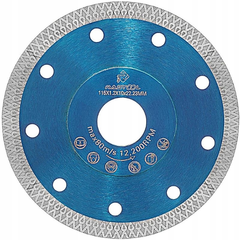 TARCZA DIAMENTOWA TURBO DO CIĘCIA GRESU 115MM PRO