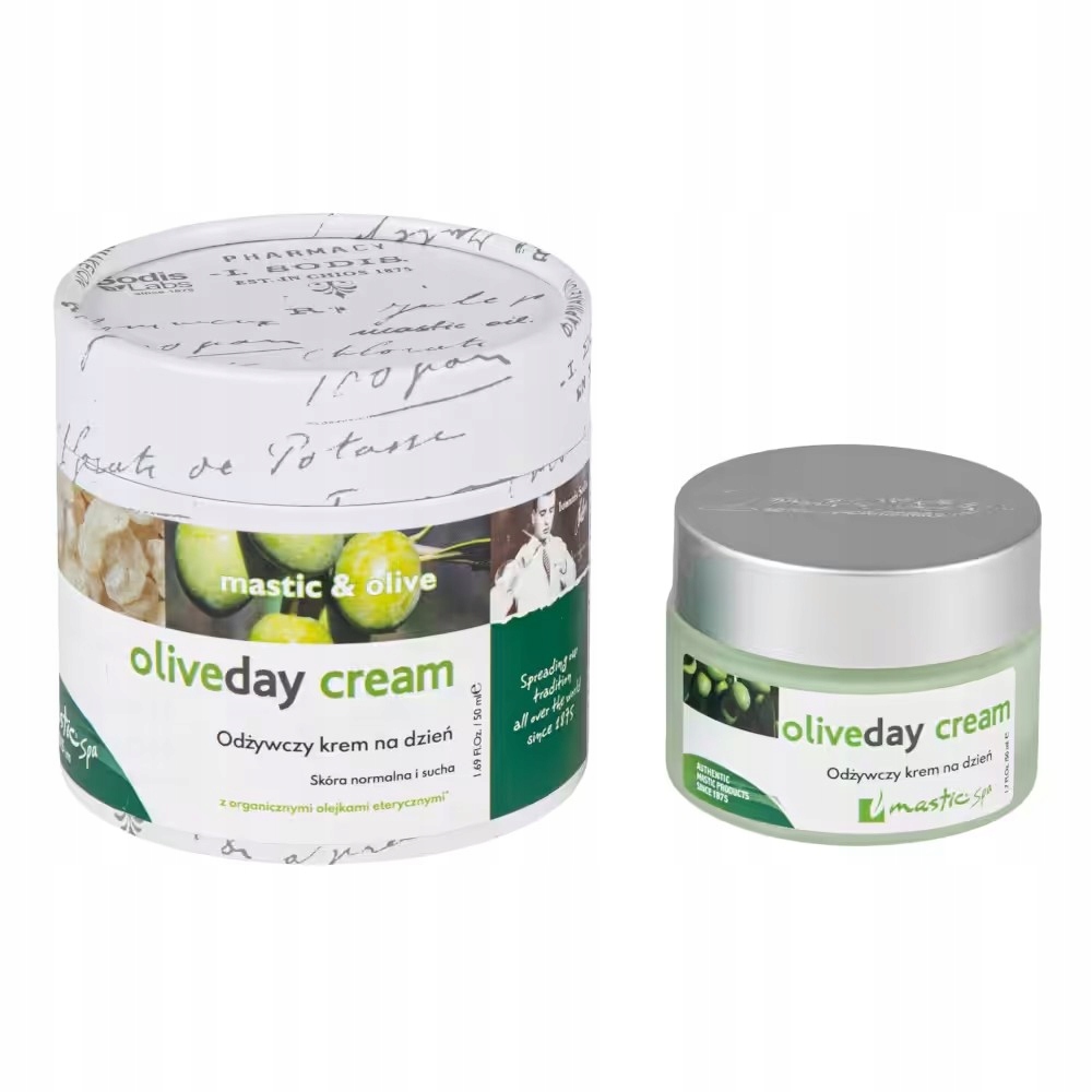 Mastic-Spa Olive Day Cream Denní krém na olej Mastiks Suchá pleť 50 ml
