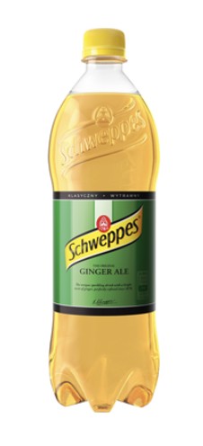 Schweppes Ginger Ale Sycený nápoj 15x850 ml
