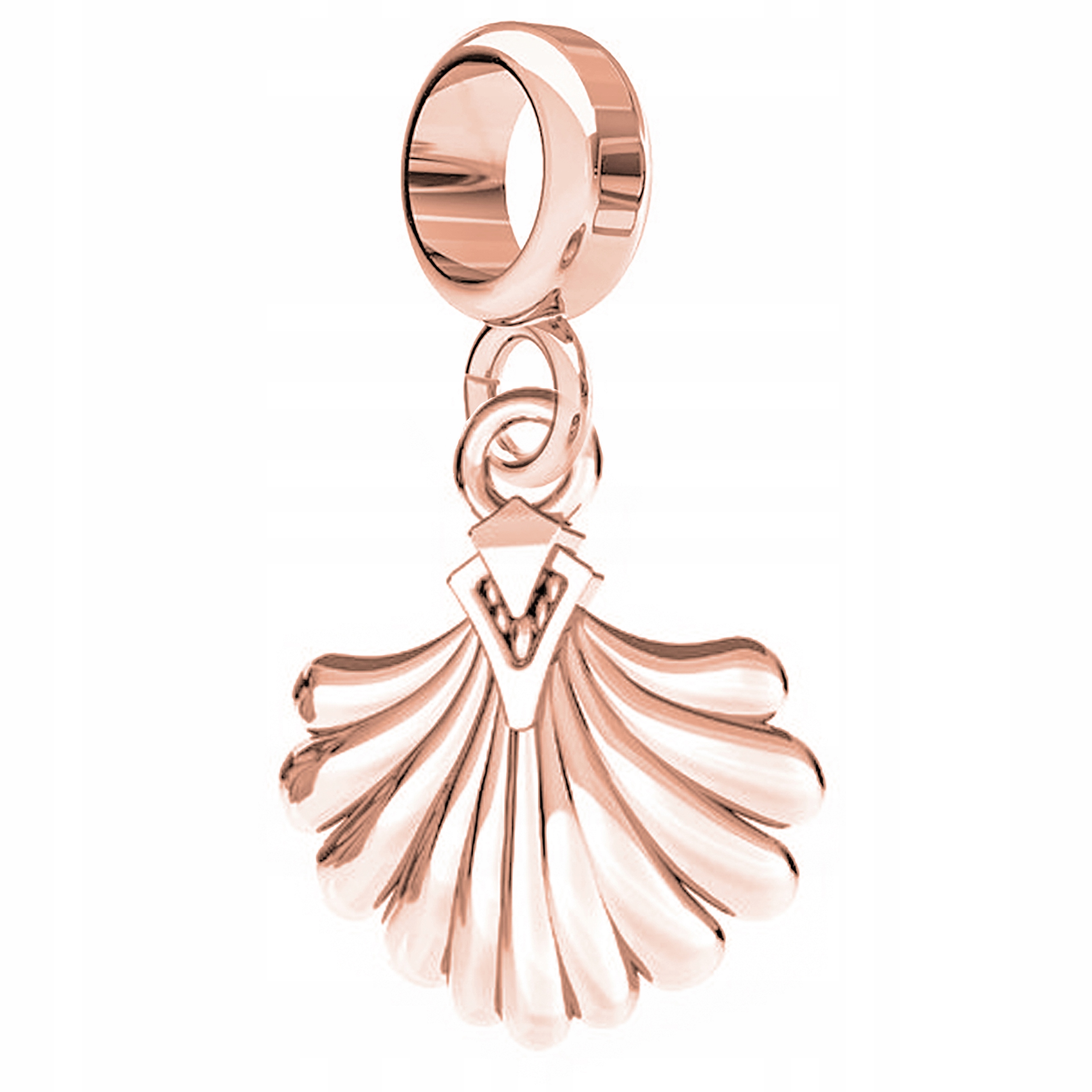 Charms Pozlacený Muszelka Mušle Moře Oceán Poklad Pláž Skořápka Stříbro 925