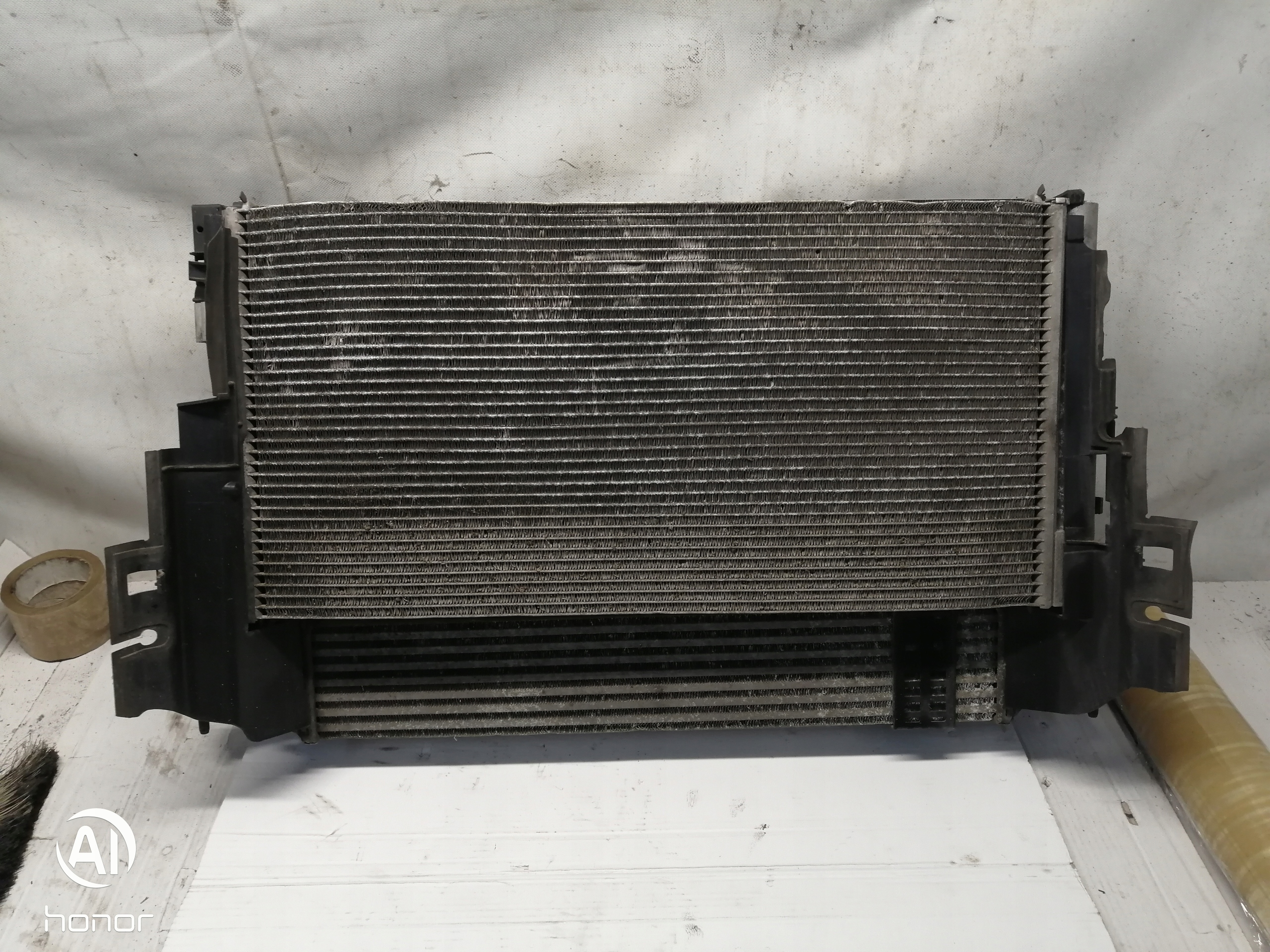 KOMPLET CHŁODNIC WENTYLATORY RENAULT LAGUNA III 2.0 DCI