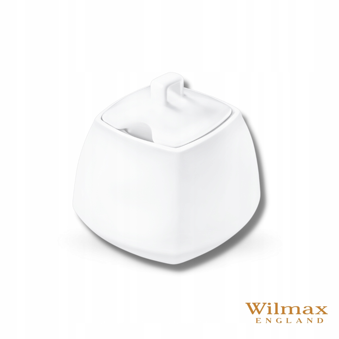 

Wilmax Cukiernica biała porcelanowa kwadratowa