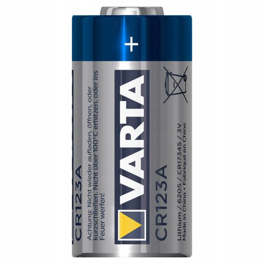 

Bateria Varta CR-123A 3V Photo bat. litowa DL123A