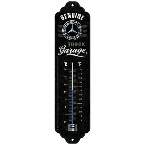 

Termometr Mercedes-benz Truck Garage metalowy 28cm