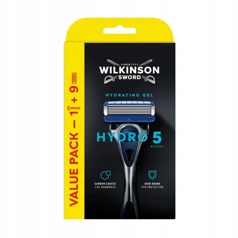 Holící strojek Wilkinson Hydro 5 Protection XXL 9 náhradních hlavic