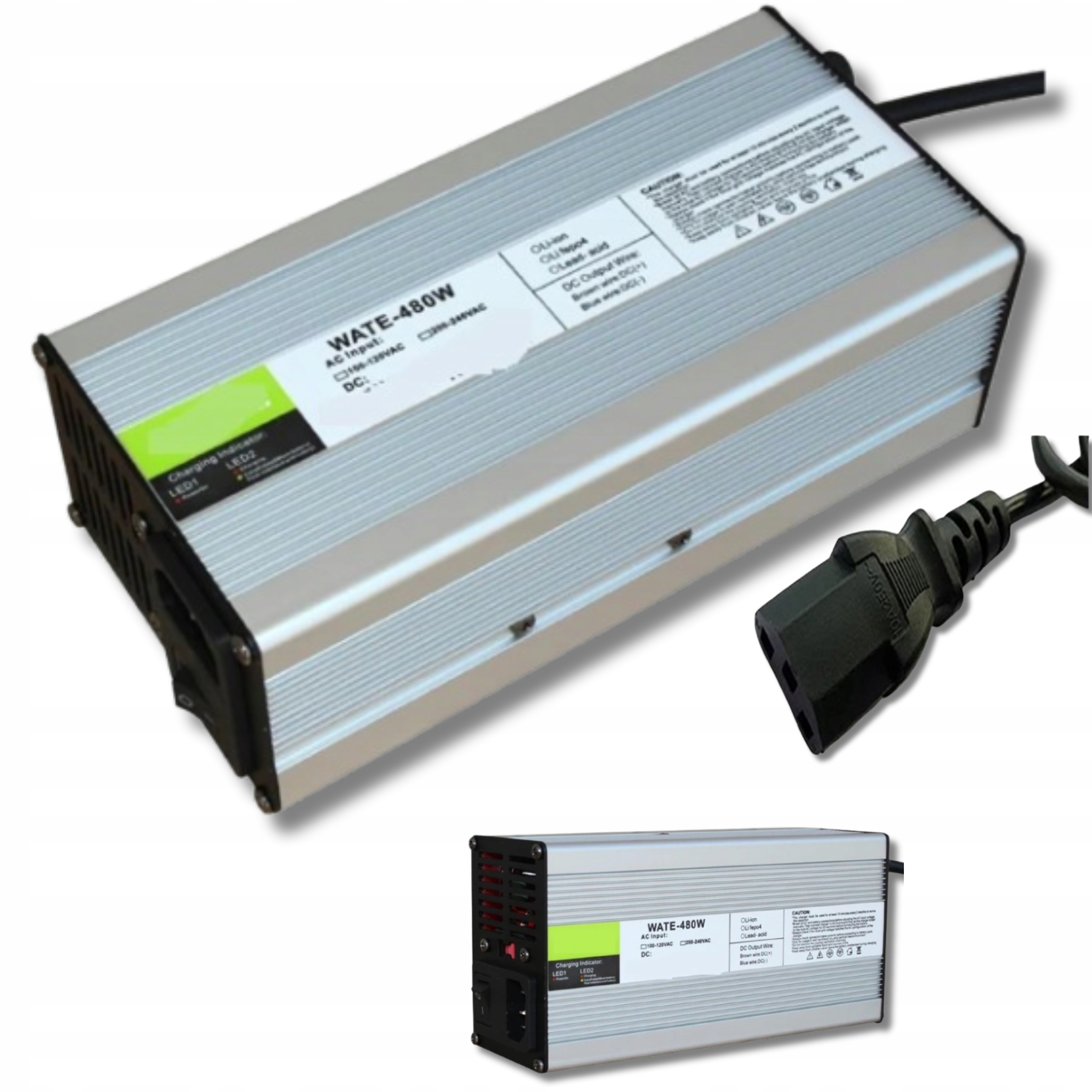 Nabíjačka WATE-480W pre lítium-iónové akumulátory DC: 29 2 V 15 A Ventilátor